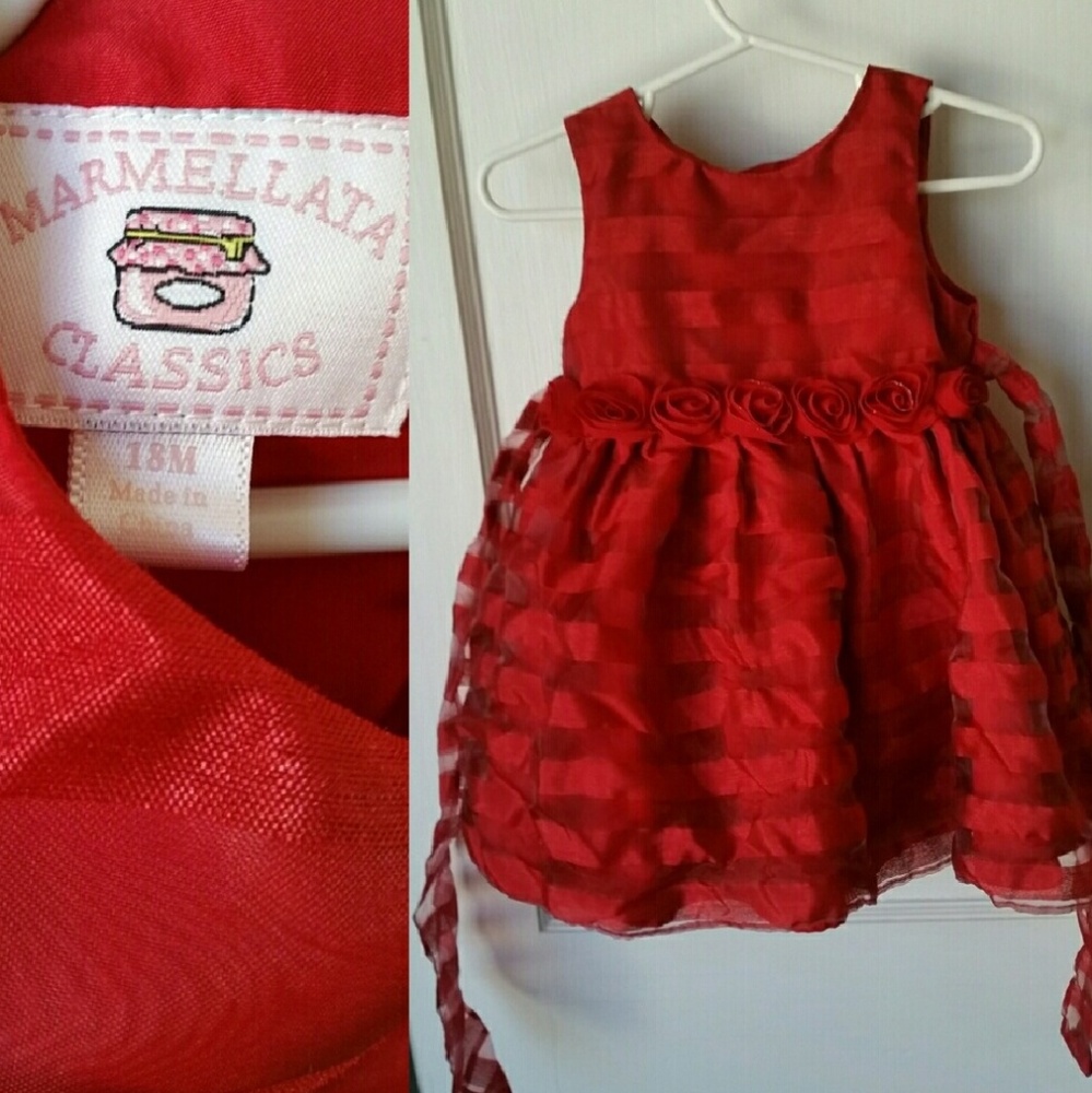 Marmellata Classics red dress
